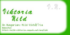 viktoria mild business card